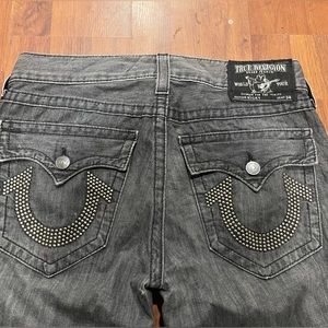 STUDDED TRUE RELIGION JEANS